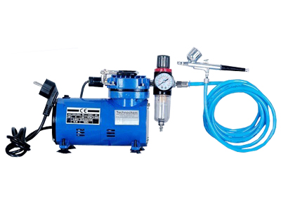 Air Brush Gun with Mini Compressor TI 004-7cc