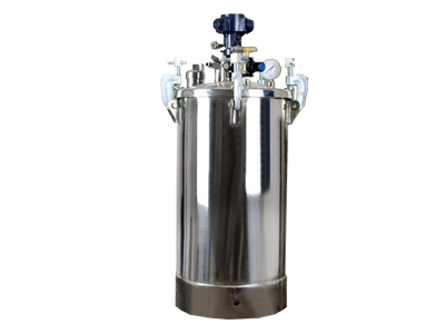 Pressure Feed Container with Pneumatic Stirrer 22 Liter