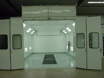 Refinishing Car Paint Booth