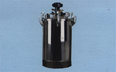 SS 304 PFT 45 LTR with Pneumatic Stirrer 
